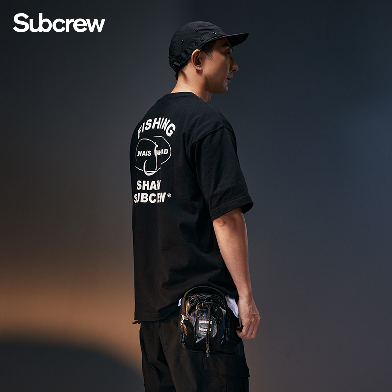 Subcrew2022形象款明星主理人同款T恤男女潮牌棉打底衫上衣SB065在类目 箱包皮具/热销女包/男包, 箱包相关配件中 - 来自Buy2taobao.com提供专业的淘宝代购服务