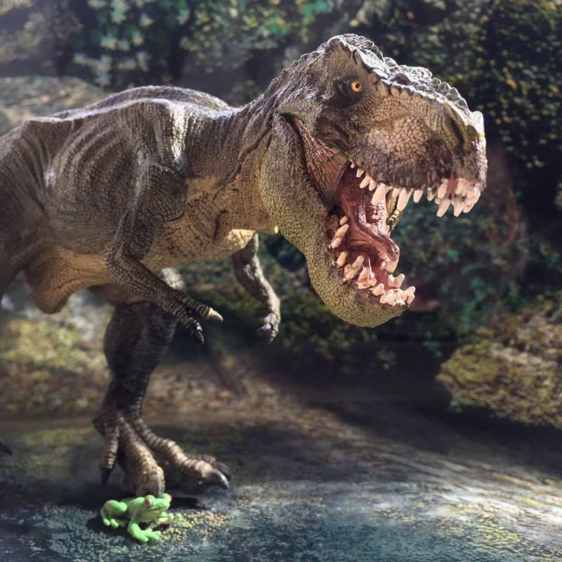 男孩礼物法国papo正品恐龙玩具霸王龙行走暴龙模型玩偶欧美版特价