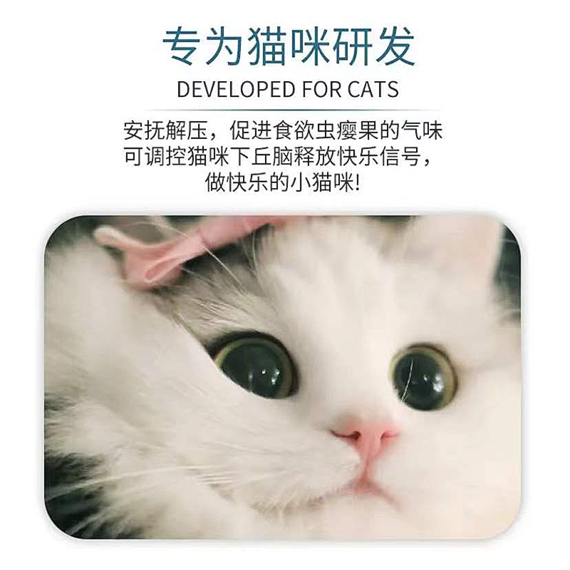 猫咪用品猫薄荷喷雾调节情绪虫瘿果猫咪快乐水自嗨猫玩具诱导剂