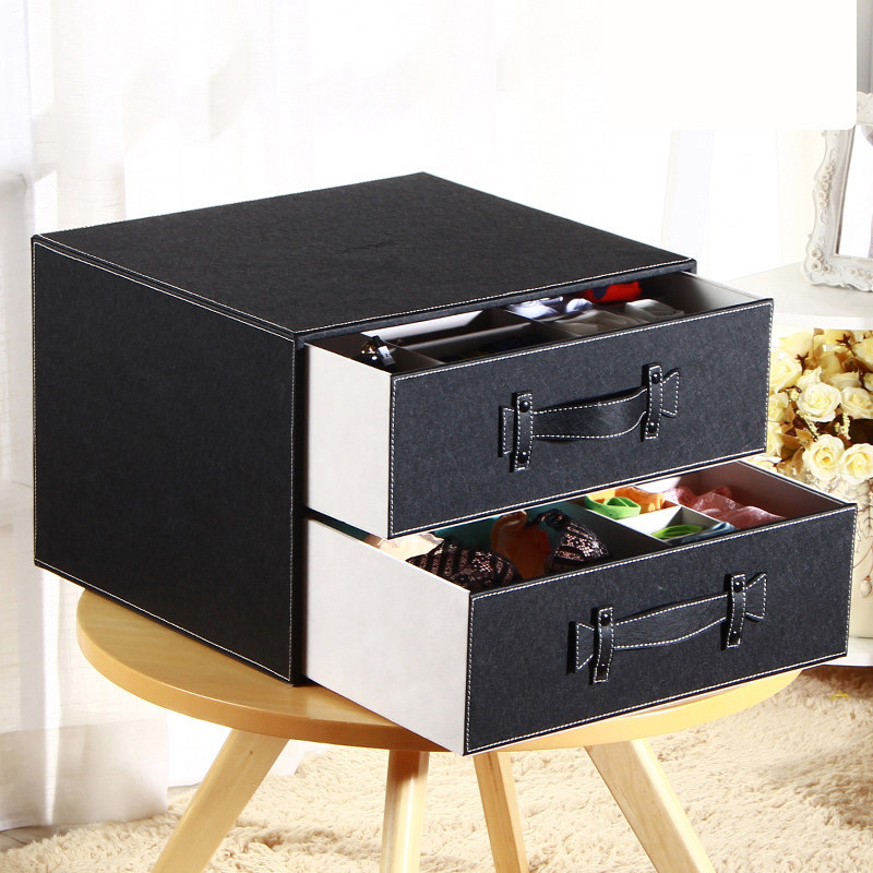 Simplicity Drawer Leatherwear Underwear Storage box Home Furnishing bedroom Storage Storage cabinet double-deck clothes Debris Sorting cabinetin the Storage consolidation , Home Storage appliances , Storage box , Storage box category - from Buy2taobao.com to provide professional Taobao agent buy service