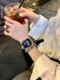 IAMYEE丹宁小香feel不锈钢表带适用applewatch3456S7S8代S9iwatch