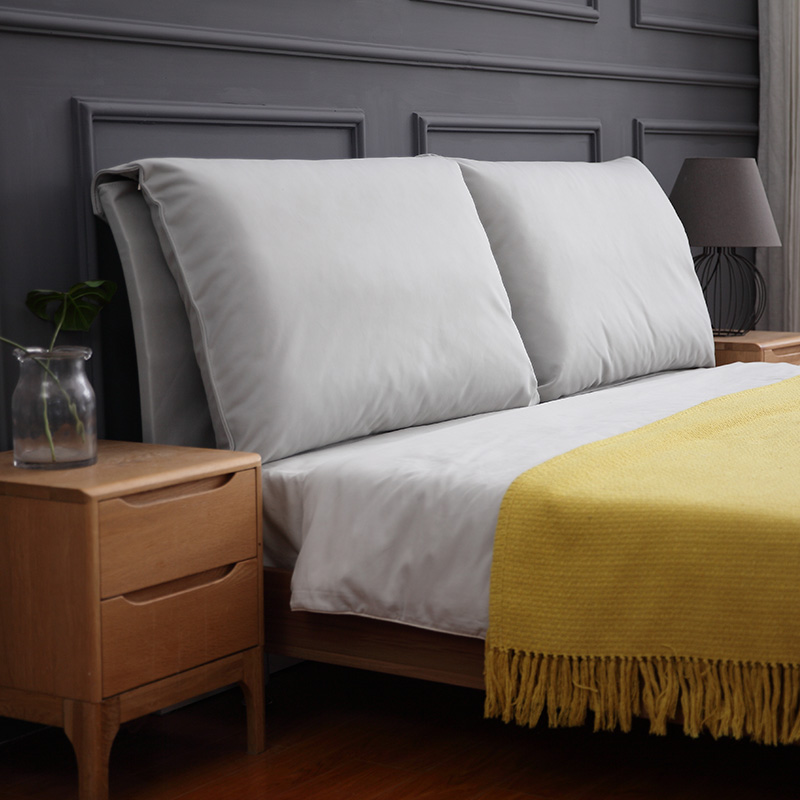 定制免洗科技布床头靠垫软包卧室高级