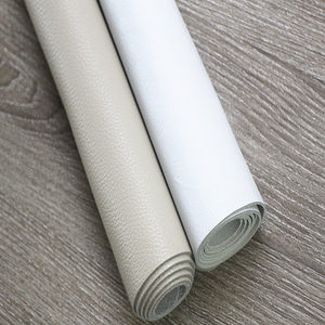 白色牛皮皮料真皮荔枝纹面料沙发座椅软包皮子整张头层牛皮米白色