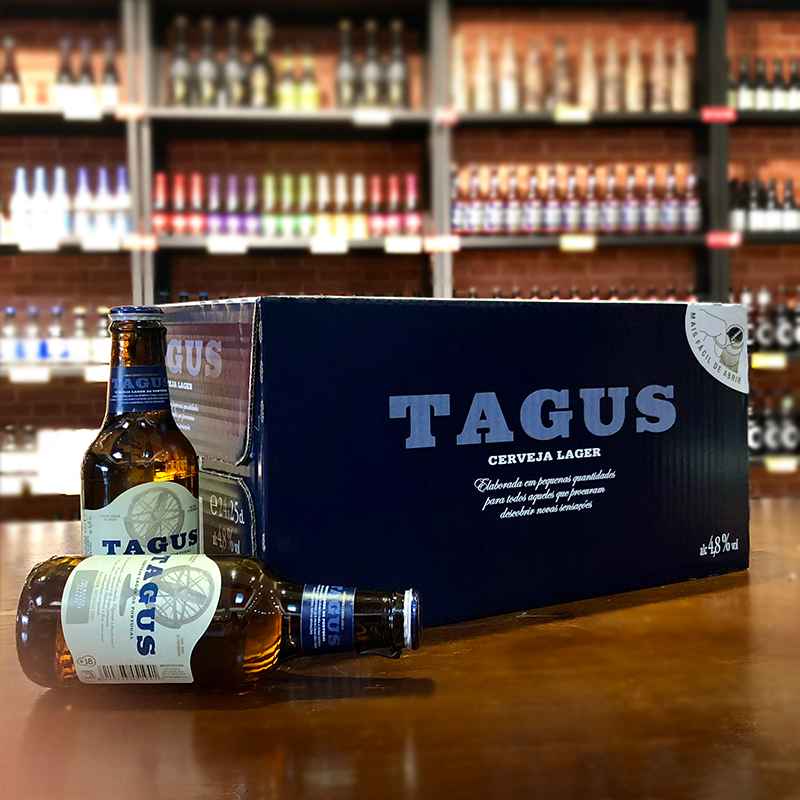 拉环黄啤酒 西班牙原装进口 tagus/泰谷啤酒250ml整箱