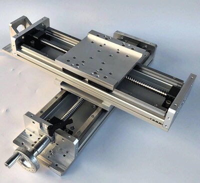 十字滑台模组线导轨滑台精密小型工作台xy三轴滑台模组平台