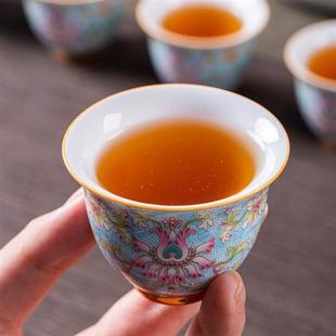 高档囍善缘 功夫茶具套装 白瓷陶瓷茶壶茶杯公道杯盖碗茶漏盖置品