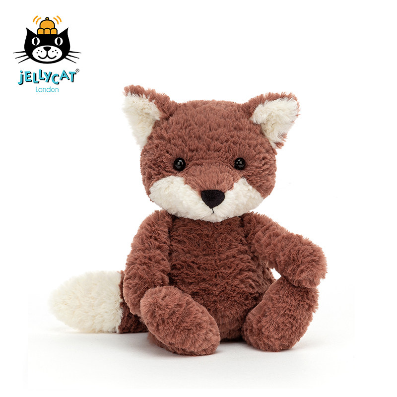 jellycat2021年新品汤宝塔夫特狐狸儿童玩具毛绒玩具公仔玩偶娃娃
