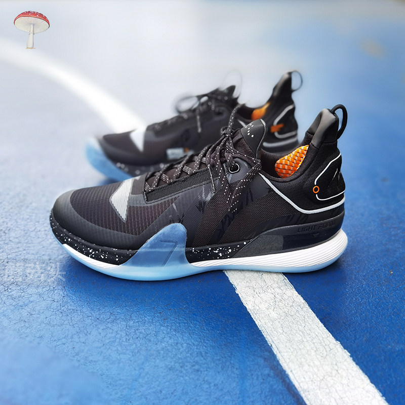 李宁篮球鞋闪击7精英版开赛夜cj战靴低帮减震实战篮球鞋abaq065