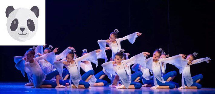 新款女童古典舞蹈服装第八届小荷风采青莲表演服儿童当代舞演出