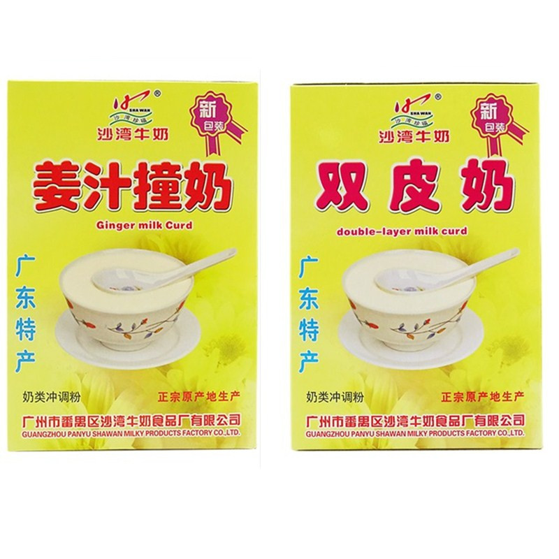 沙湾姜汁撞奶1盒+双皮奶1盒即冲牛奶甜品150g/盒 番禺沙湾双皮奶在类目 咖啡/麦片/冲饮, 藕粉/麦片/冲饮品, 双皮奶/姜汁撞奶中 - 来自Buy2taobao.com提供专业的淘宝代购服务