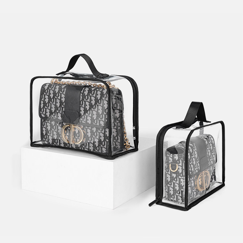 奢侈品包包透明防尘袋轻便简约手提收纳袋防水防潮皮包保护套神器