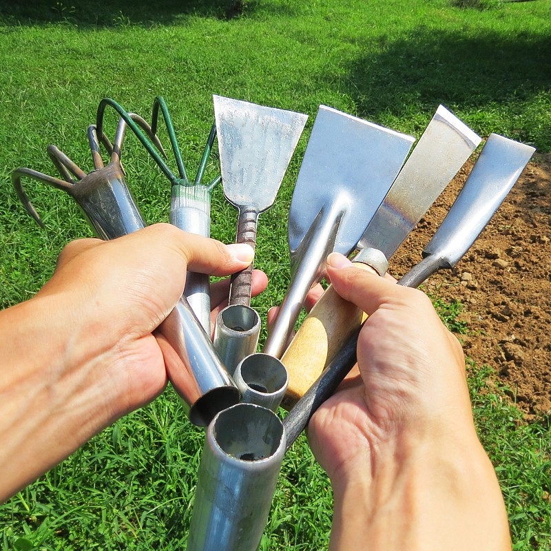 挖野菜小铲子挖草药种菜除草工农具种花菜园花园栽花移苗加厚户外