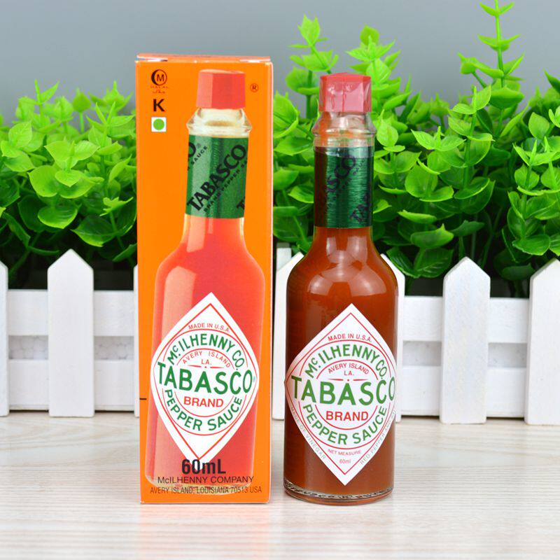 进口tabasco美国辣椒仔辣酱60ml小瓶 西餐披萨原味美式辣椒调味汁