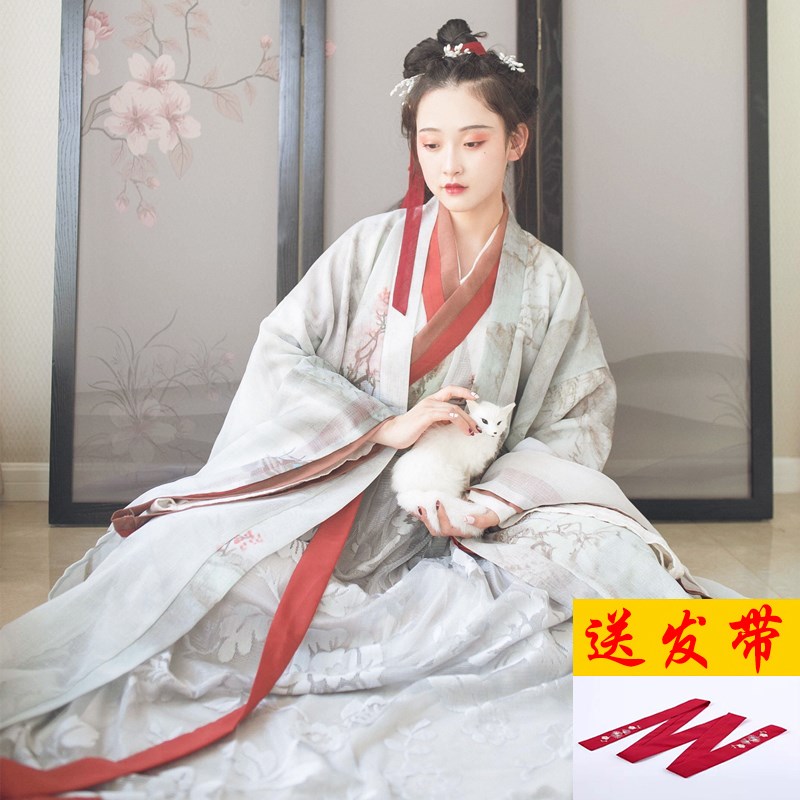 Jiangnan Women's wear Retro spot Silver fox Wei-Jin period Hanfuin the Women's clothing/Boutique , Costume/National costume/Stage costumes , National costume/Costumes category - from Buy2taobao.com to provide professional Taobao agent buy service