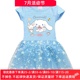 玉桂狗衣服女童连衣裙2025新款夏装洋气女宝宝t恤裙儿童短袖裙子