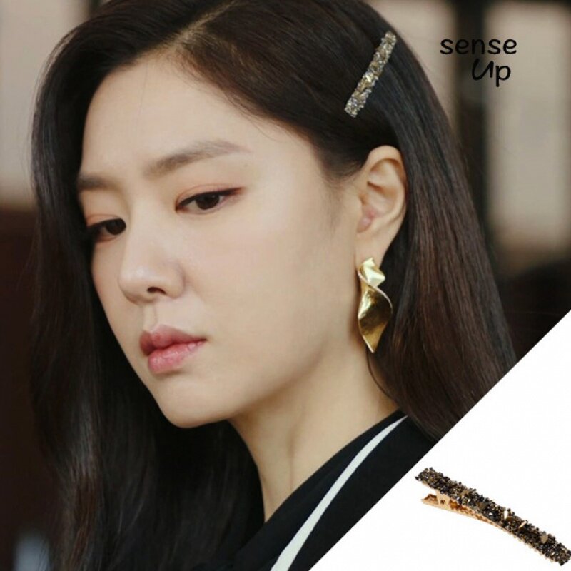 明星iu同款发夹后脑勺发卡刘海夹子头饰女侧边夹鸭嘴夹无痕一字夹