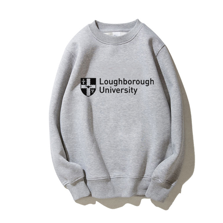 Loughborough拉夫堡大学卫衣男女东家加绒加厚圆领套头青少年外套