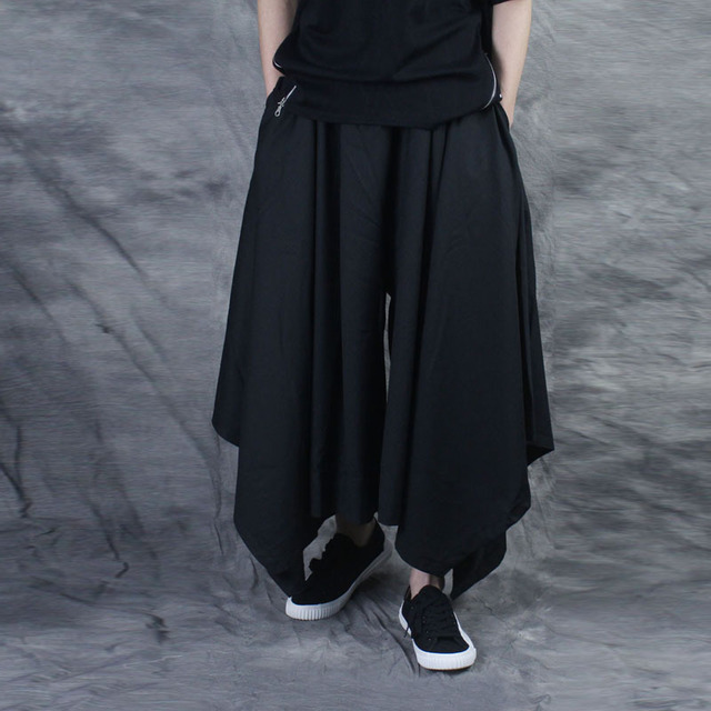 Autumn and winter Dark men and women mm Large Ninth pants Diablo The mountain wind Western style Show thin Wide leg pantsin the Women's clothing/Boutique , Pants , Casual pants category - from Buy2taobao.com to provide professional Taobao agent buy service