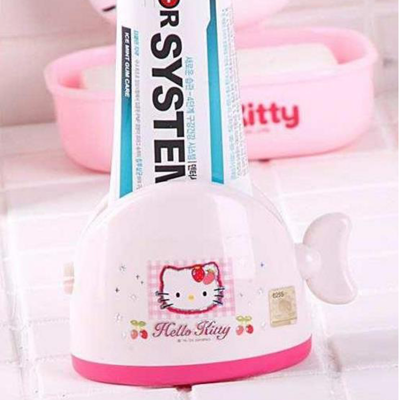 Korean imports HELLO KITTY Lazy man Squeeze toothpaste Hello Kitty toothpaste Squeezer KT Cat Creativein the Family/Personal Cleaning Tools , Sanitary appliances/Bathroom accessories , Toothpaste category - from Buy2taobao.com to provide professional Taobao agent buy service