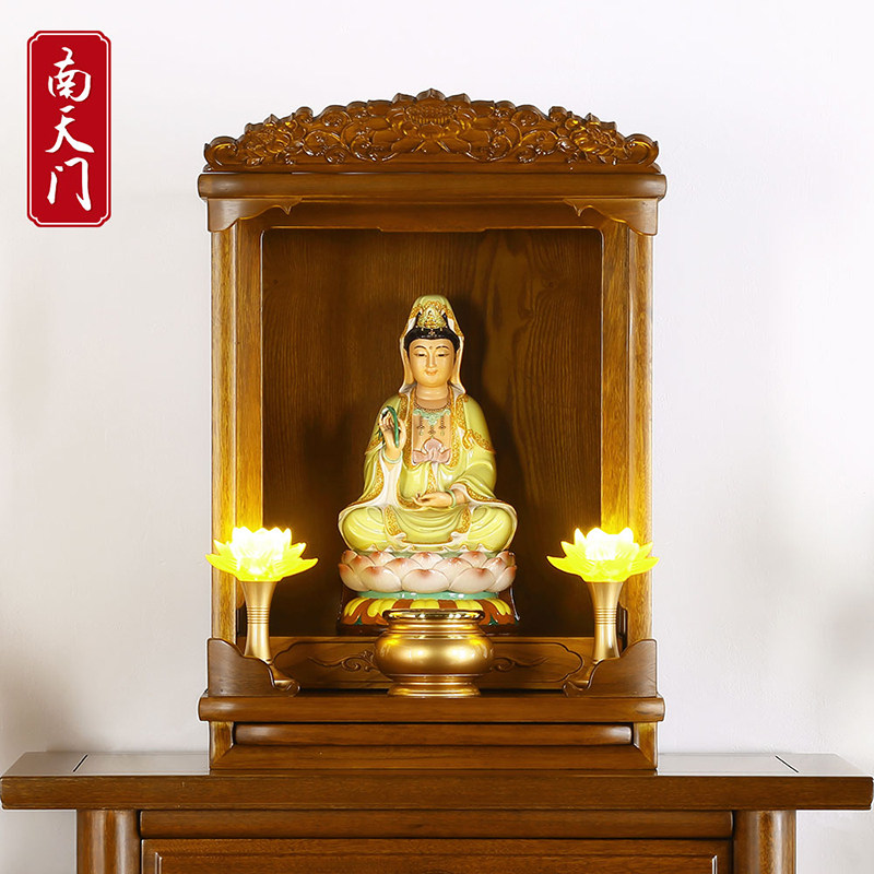 南天门38佛龛小型观音神龛家用经济型墙壁挂式现代简约供台佛台