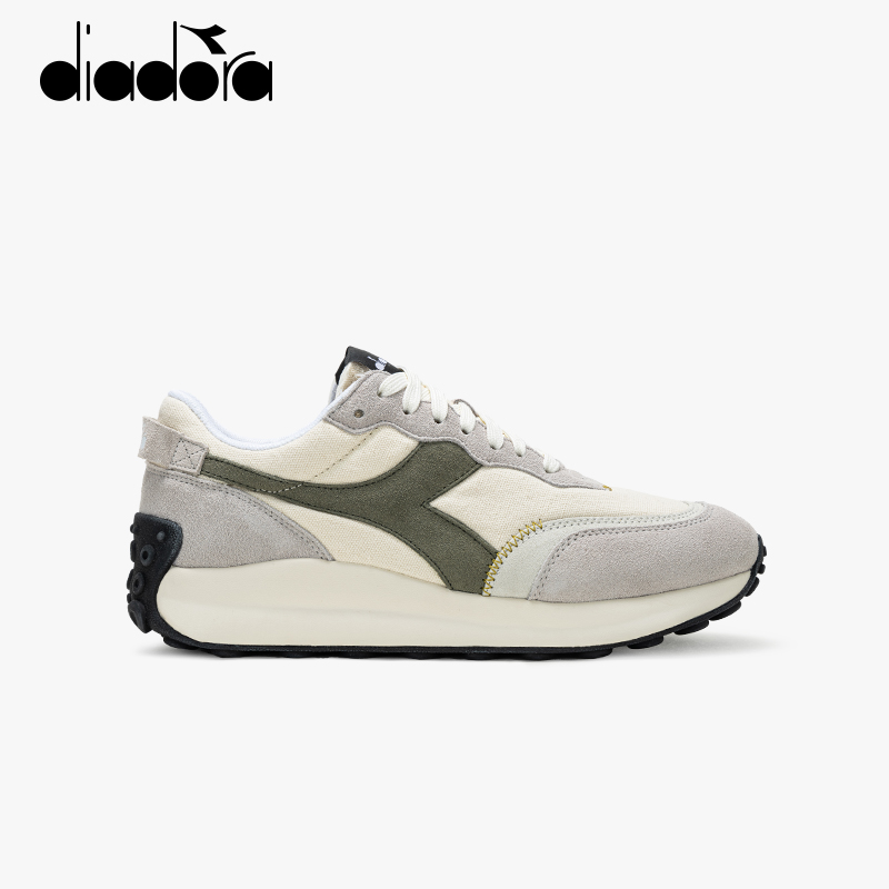 diadora/迪亚多纳男女鞋运动复古做旧中帮舒适休闲慢跑鞋 RACE