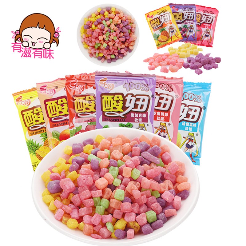 60袋包邮 水果味软糖 8090后怀旧零食童年回忆酸溜溜。在类目 零食/坚果/特产, 糖果零食/果冻/布丁, 糖果中 - 来自Buy2taobao.com提供专业的淘宝代购服务