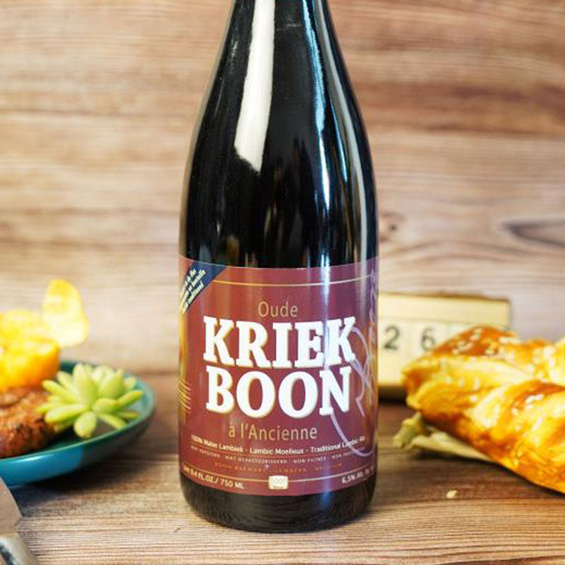 瓶装伯恩啤酒 老克里克水果兰比克 750ml啤酒