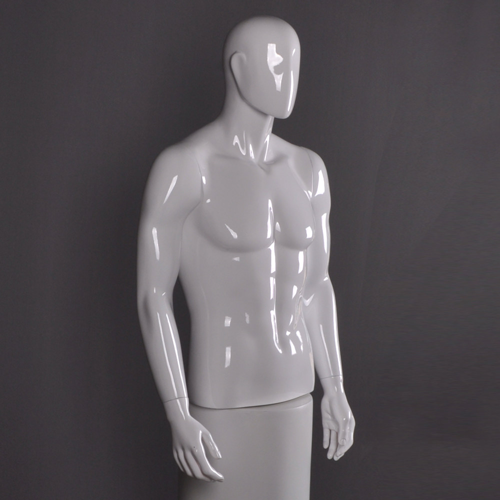 热销人台2分之1_服装模特道具 半身男模特 服装店男模特架 假人台模特