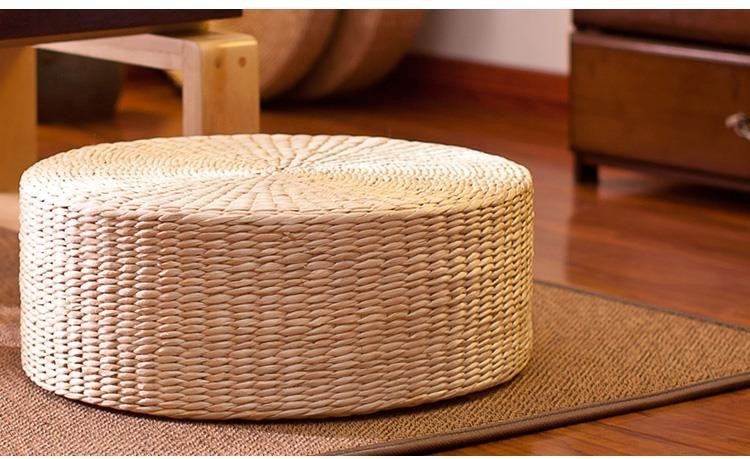 编制草编蒲团坐垫拜佛草垫家居打坐坐禅宝宝蒲团