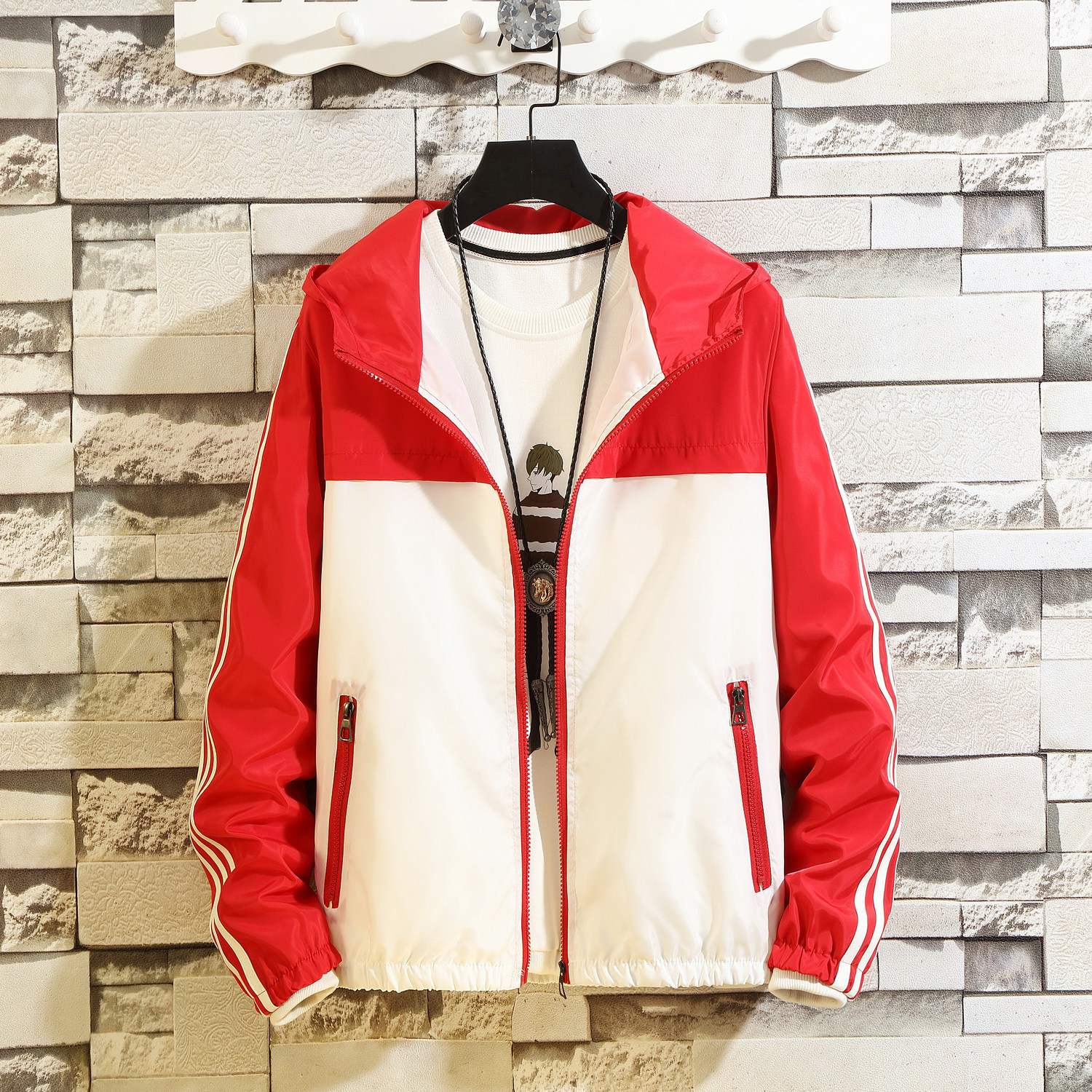 一折班服定制风衣 百搭