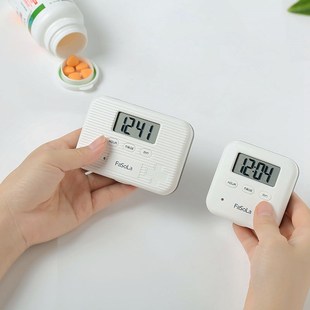日本FaSoLa智能电子药盒老人定时吃药提醒器便携随身一周分装药盒