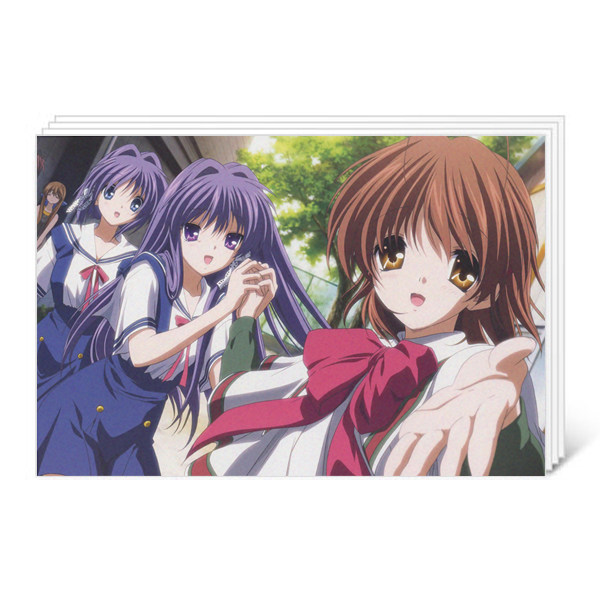 团子大家族 clannad动漫周边海报二次元人物壁纸迷你小海报22张