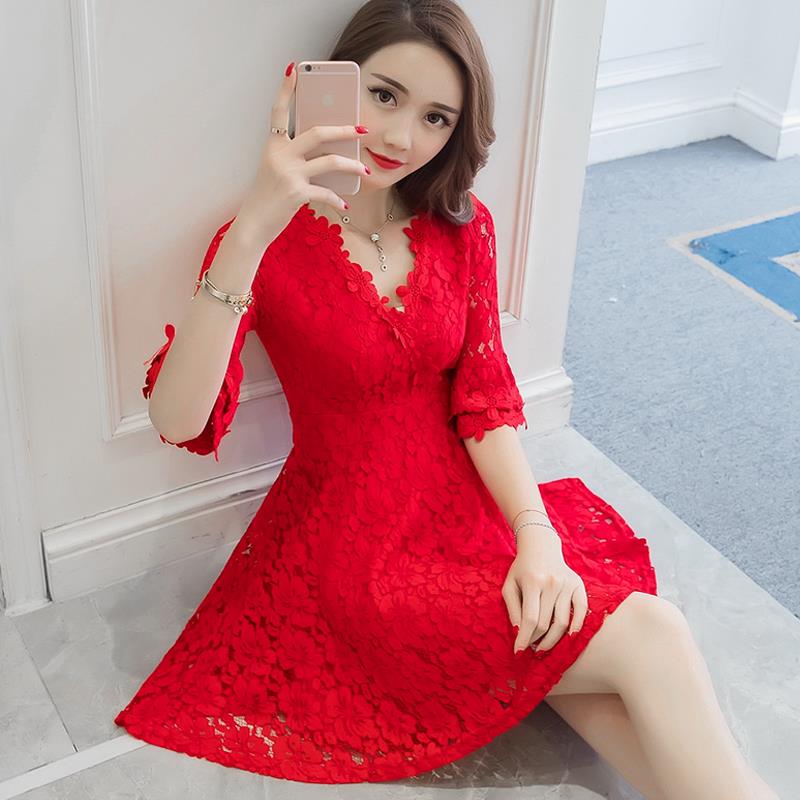 敬酒服新娘2019新款春款显瘦结婚礼服女红色短款孕妇回门晚礼服夏在类目 女装/女士精品, 婚纱/旗袍/礼服, 礼服/晚装中 - 来自Buy2taobao.com提供专业的淘宝代购服务