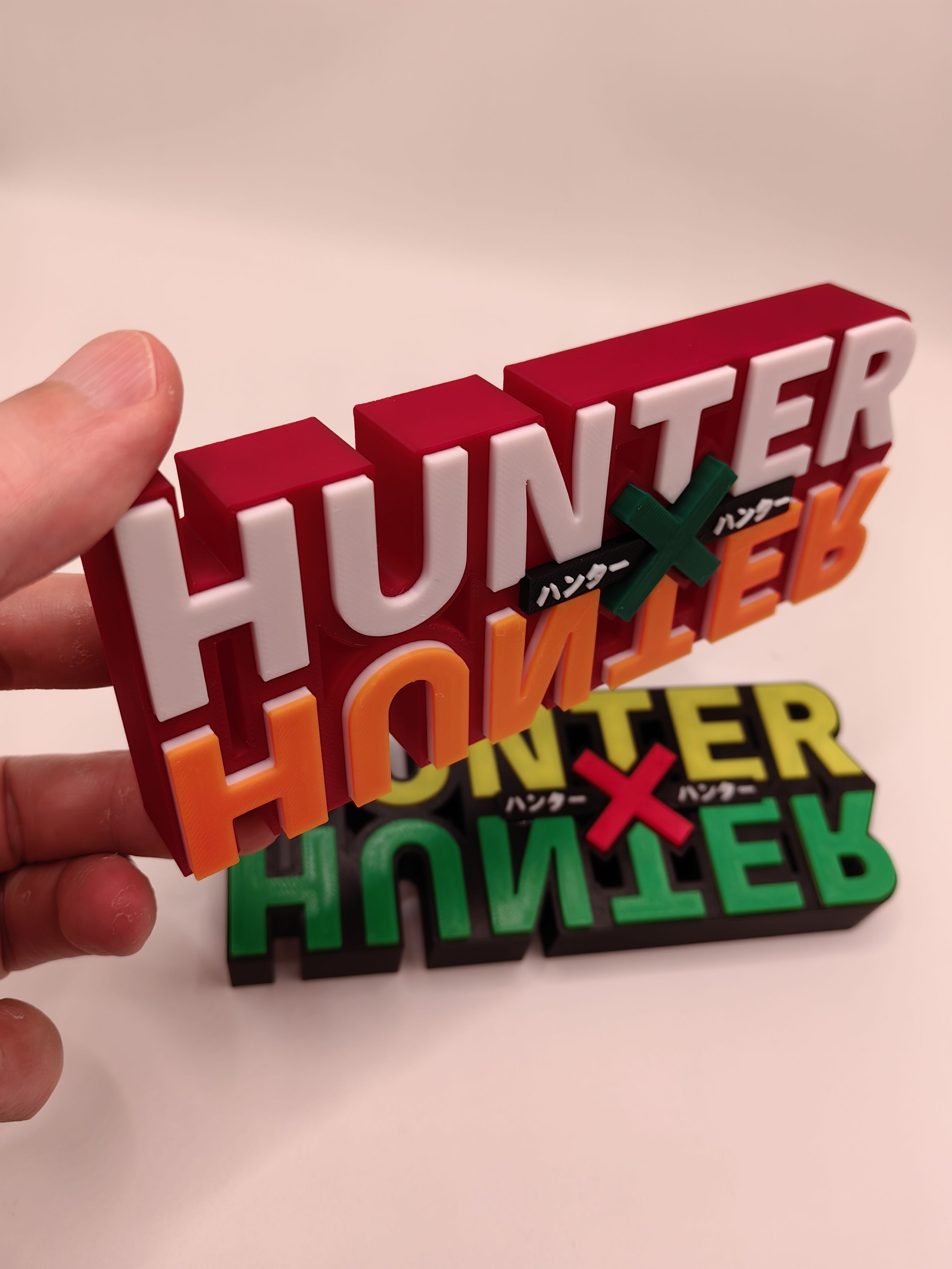 全职猎人 Hunter X Hunter Logo  立牌 立体招牌 手办 摆件