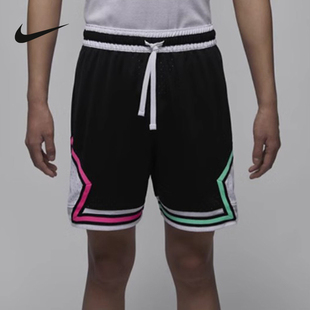 Nike耐克短裤男裤JORDAN篮球运动裤2024夏新款针织短裤HF6592-010