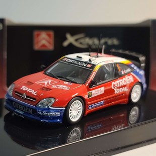 Autoart/奥拓 1/43 雪铁龙 塞纳 Xsara WRC 勒布拉力合金赛车模型