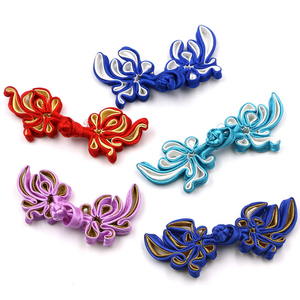 凤尾盘扣旗袍装饰扣子传统古装唐装纽扣民族复古中式凤凰对扣布扣