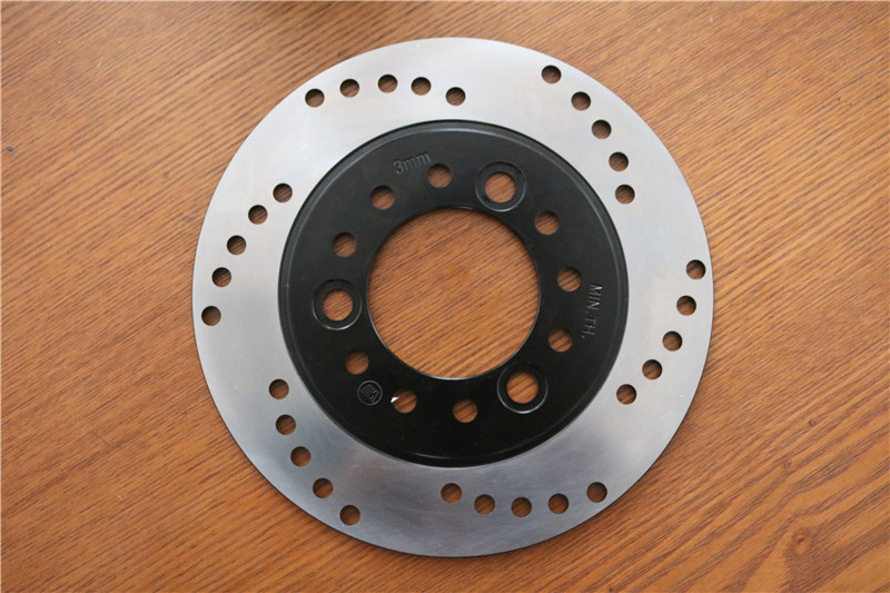 摩托车碟刹盘电动车迅鹰中沙王鬼火220制动盘180前后碟刹片刹车盘