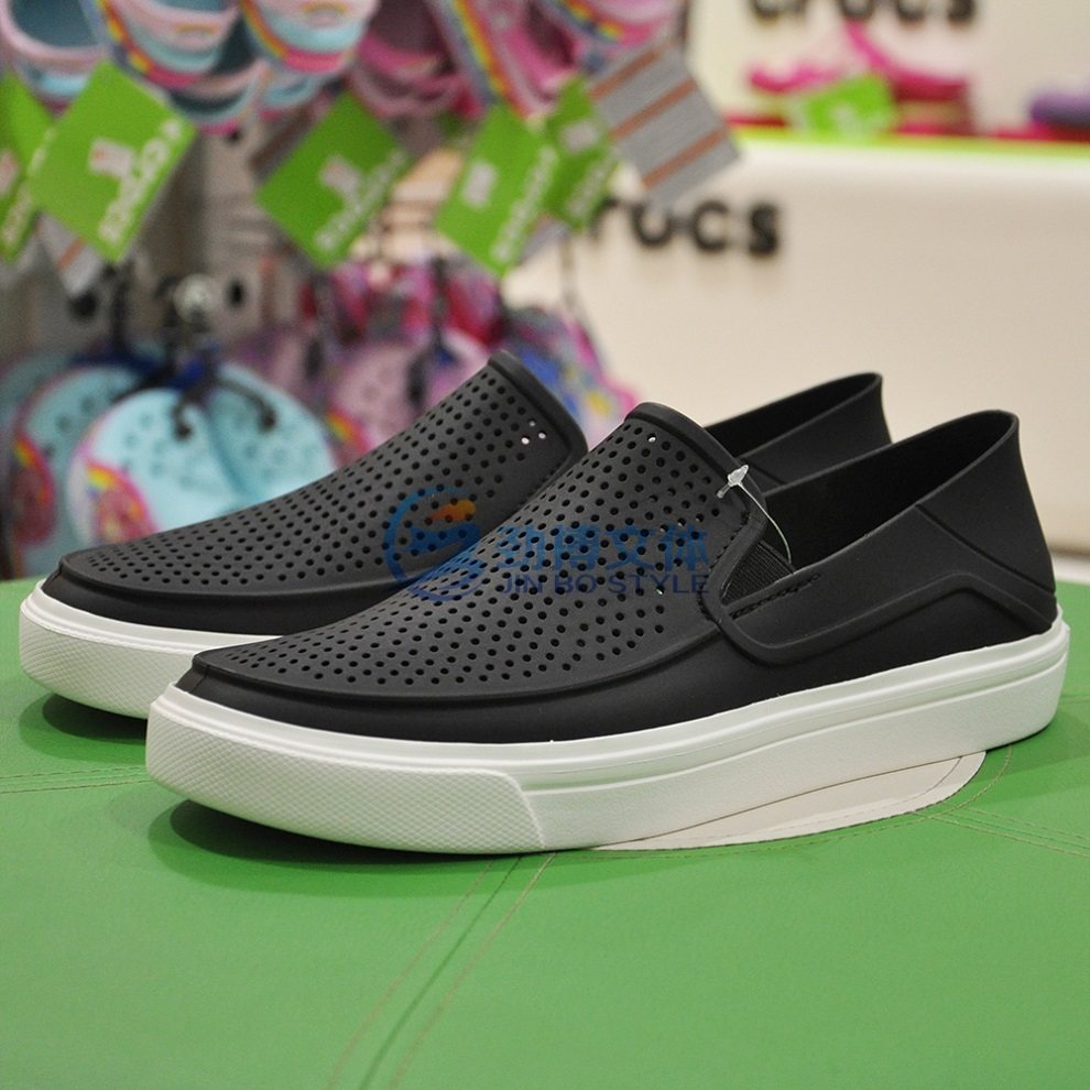 延续新品crocs卡洛驰男鞋都会街头洛卡便鞋休闲洞洞凉鞋202363