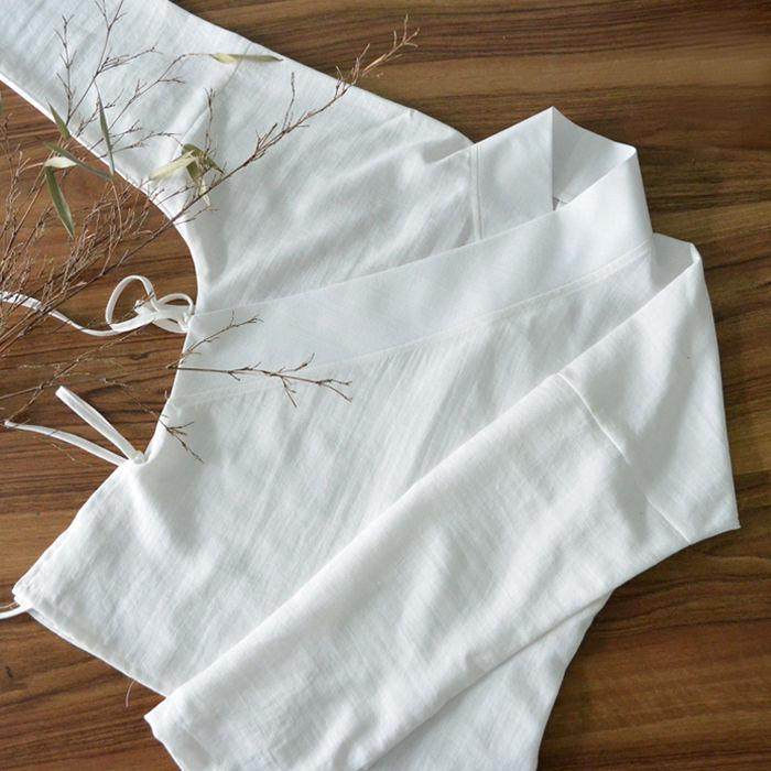 汉服中衣中裤女交领上衣武侠男女打底内搭内衬日常改良复古风古装