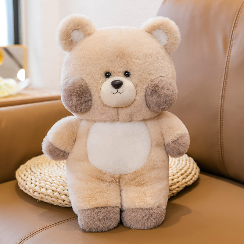 嘟嘟熊公仔可爱小熊玩偶布娃娃网红睡觉安抚抱枕男生可爱毛绒玩具