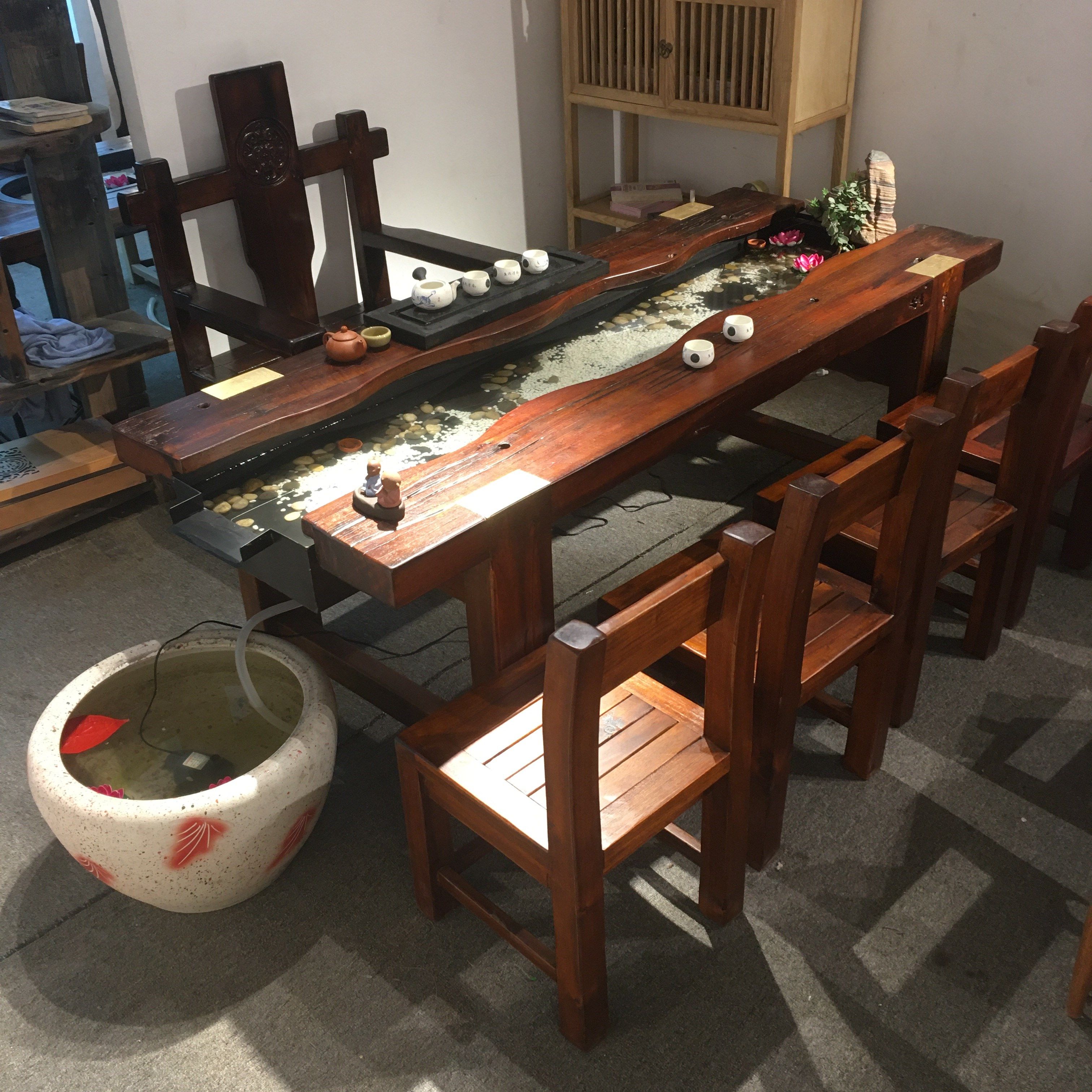 一折仿古家具 茶桌椅