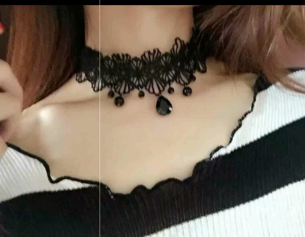 甲状腺术后遮挡项链锁骨链遮疤痕颈带丝带颈链项链
