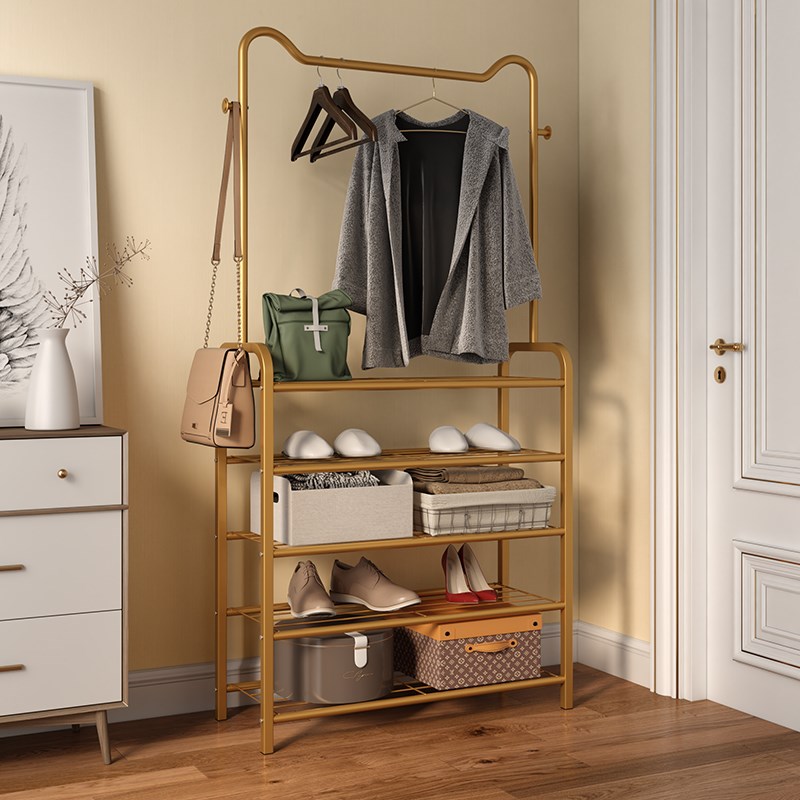 鞋柜衣架一体靠墙