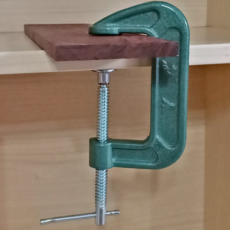 木工夹子小型夹具diy工具f夹锁紧拼板夹4寸通用型家用手工固定g字_不