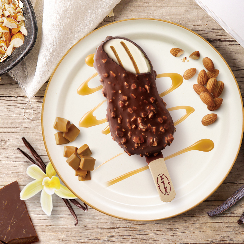 【顺丰冷链】哈根达斯冰淇淋经典脆皮条单支盒装雪糕多口味任选