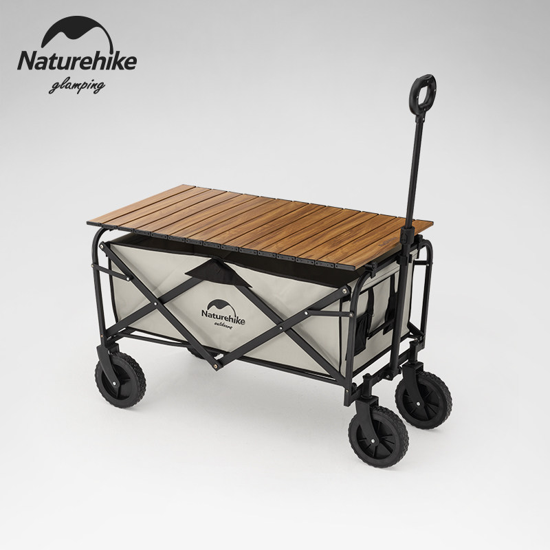 挪客naturehike户外露营车营地折叠手推车装备野营拉车野餐小拖车