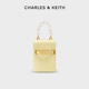 CHARLES&KEITH春夏女包CK6-70770558女士金属装饰单肩斜挎手机包