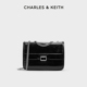 CHARLES&KEITH24夏季新款CK2-80271358简约链条腋下包斜挎小方包