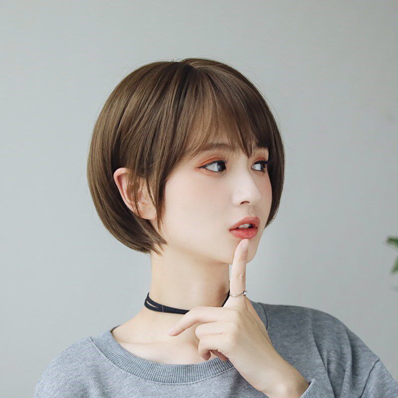一折时尚短发假发女新款 潮流